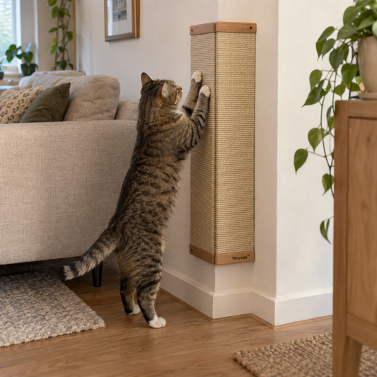 teryvq™ CornerClimb Wall-Corner Sisal Scratcher Set
