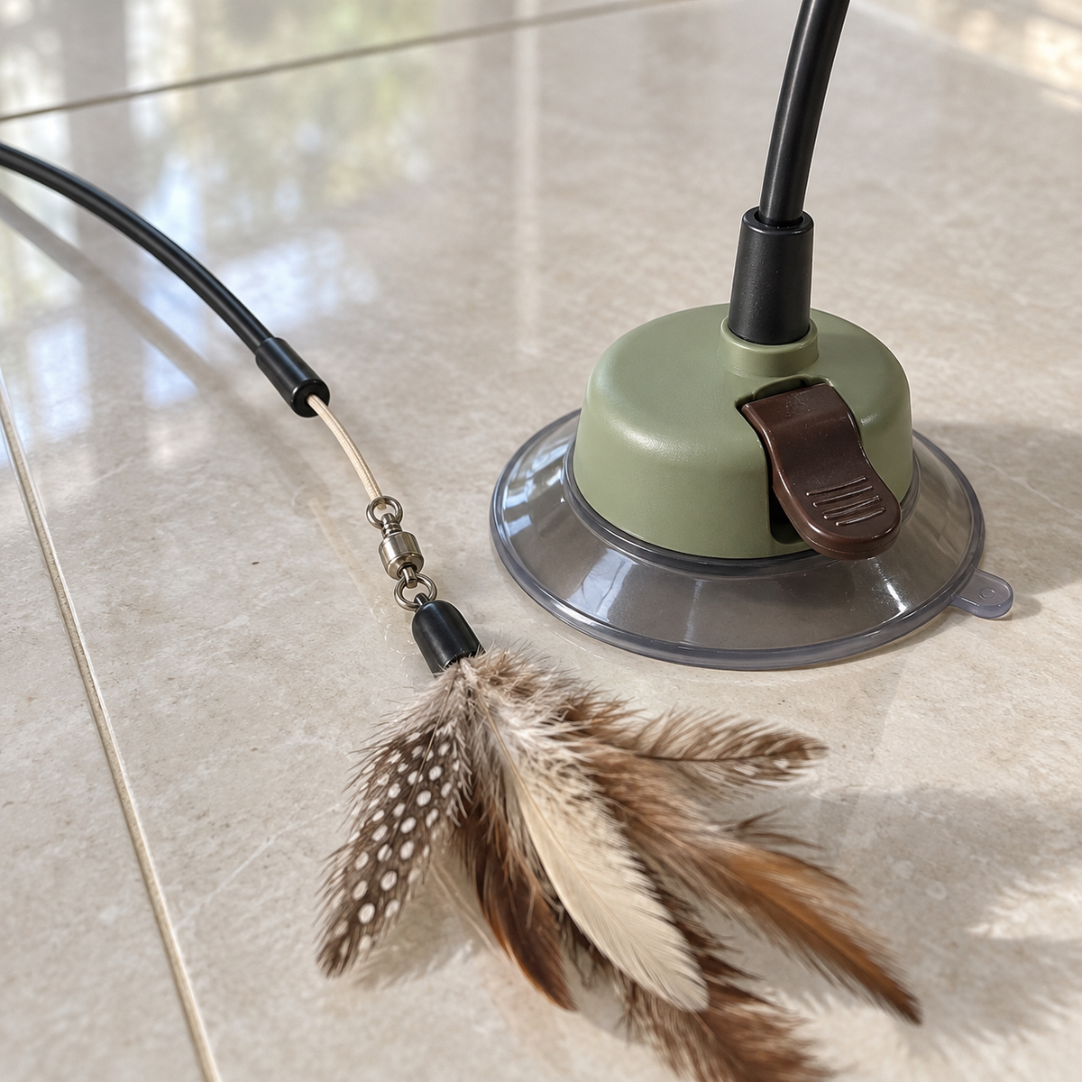 teryvq™ BouncePerch Suction Elastic Teaser Set