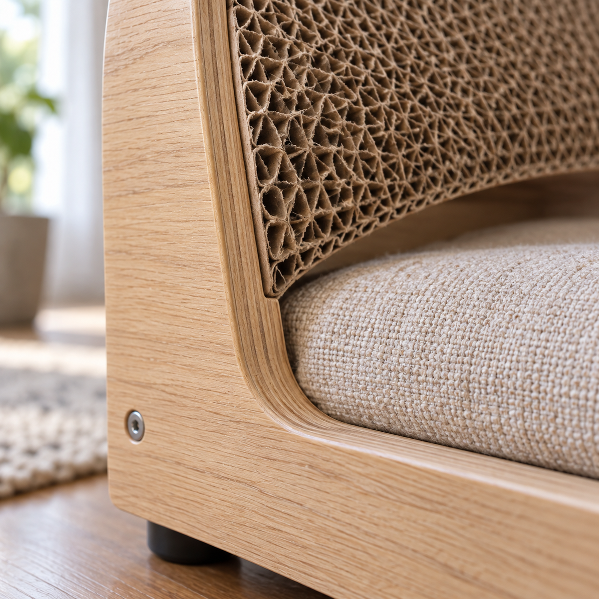 teryvq™ HavenArc Cat Scratch House & Resting Den